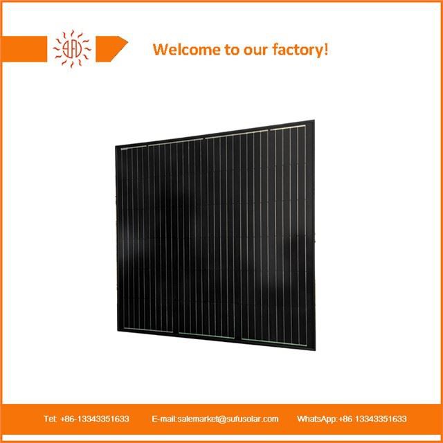 Aurinkopaneelit kaikki mustat